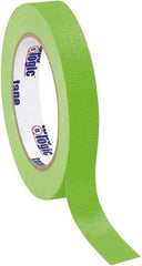 Tape Logic - 3/4" Wide x 60 Yd Long Green Crepe Paper Masking Tape - 4.9 mil Thick - Americas Tooling