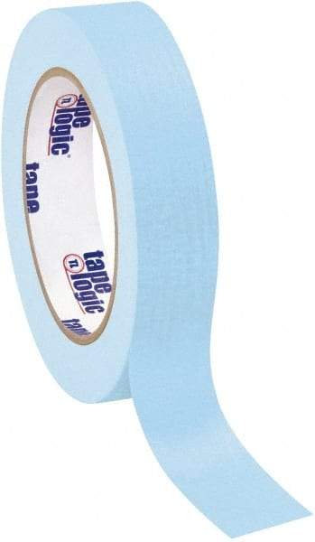 Tape Logic - 1" Wide x 60 Yd Long Blue Crepe Paper Masking Tape - 4.9 mil Thick - Americas Tooling