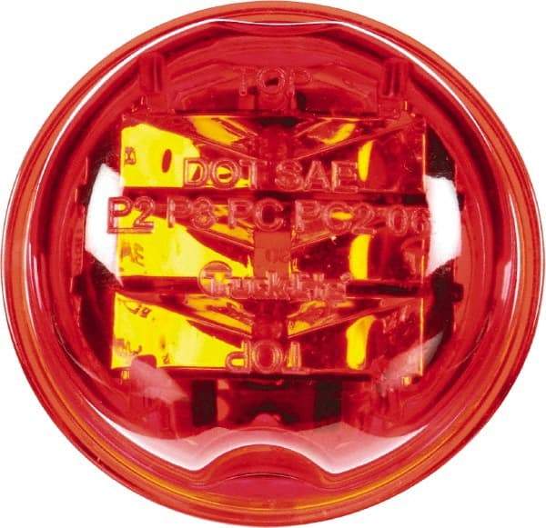 Truck-Lite - 2" Long, Red LED Marker Clearance - 12 Volts - Americas Tooling