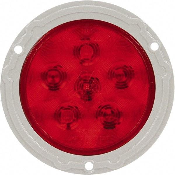 Truck-Lite - 4" Long, Red LED Stop, Turn & Tail Light - 12 Volts, Includes LED Light, Plug - Americas Tooling