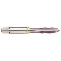 M20x2.5 6H 4-Flute Cobalt Yellow Ring Spiral Point Plug Tap-MolyGlide - Americas Tooling