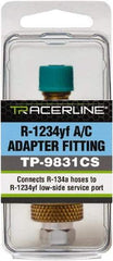 Spectroline - Low Side Automotive A/C Service Coupler - Yellow Actuator - Americas Tooling