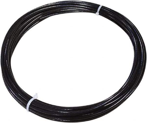 Loos & Co. - 1/16" x 3/64" Diam, Steel Wire Rope - 270 Lb Breaking Strength, 7 x 7, Nylon Coating - Americas Tooling