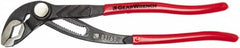 GearWrench - 12" OAL, 2-1/2" Max Capacity, 21 Position Straight Jaw Tongue & Groove Pliers - V-Jaws, Dipped Vinyl Handles - Americas Tooling