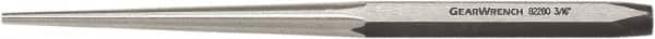 GearWrench - 5/32" Long Taper Punch - 8-1/2" OAL, Alloy Steel - Americas Tooling