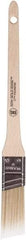 Wooster Brush - 1" Angled Polyester Angular Brush - 2-3/16" Bristle Length, 6" Wood Fluted Handle - Americas Tooling