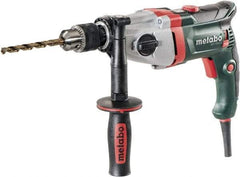 Metabo - 1/2" Keyed Chuck, 0 to 1,000/0 to 3,100 RPM, Pistol Grip Handle Electric Drill - 9.6 Amps, 120 Volts, Reversible - Americas Tooling