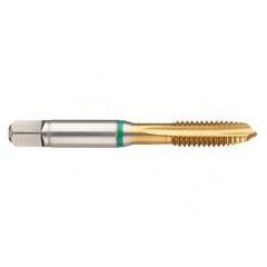 M24x1.5 6H -Flute Cobalt Green Ring Spiral Point Plug Tap-TiN - Americas Tooling