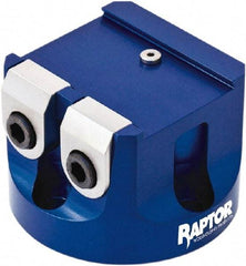 Raptor Workholding - 1-1/2" Jaw Width, 2" High Dovetail Vise - For Use with 4 & 5 Axis Workholding Systems - Americas Tooling