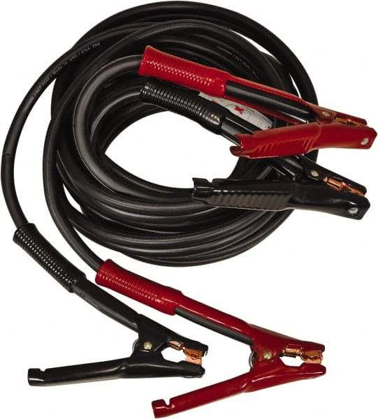 Associated Equipment - Booster Cables Type: Heavy-Duty Booster Cable Wire Gauge: 1/0 AWG - Americas Tooling