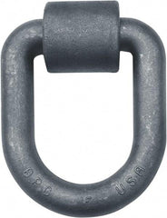 Buyers Products - Steel D-Ring with Integral Bracket - 6" Long, Gray, For Use with Cargo Control - Americas Tooling