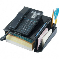 UNIVERSAL - Black Desktop Telephone Stand - Plastic - Americas Tooling