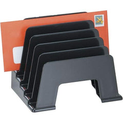 UNIVERSAL - Black Inclined File Sorter - Plastic - Americas Tooling