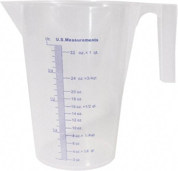 Funnel King - Beakers & Pipettes Type: Measuring Cup Volume Capacity Range: 1,000 mL and Larger - Americas Tooling