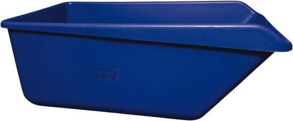 Remco - 149 Gal Blue Rectangular Polyethylene Tub - 21-3/4" High x 32" Diam - Americas Tooling