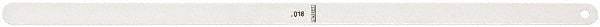 Starrett - Feeler Gages   Thickness (Decimal Inch): 0.0180    Leaf Length (Inch): 12 - Americas Tooling