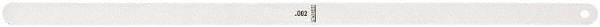 Starrett - Feeler Gages   Thickness (Decimal Inch): 0.0020    Leaf Length (Inch): 12 - Americas Tooling