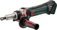 Metabo - 1/4" Collet, 6,000 RPM, Straight Handle Electric Die Grinder - 18 Volts - Americas Tooling