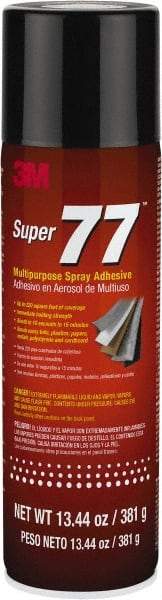 3M - 13.44 oz Aerosol Clear Spray Adhesive - High Tack, 150°F Heat Resistance - Americas Tooling