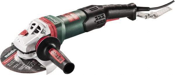 Metabo - 6" Wheel Diam, 9,600 RPM, Corded Angle & Disc Grinder - 5/8-11 Spindle, 120 Volts, 14.5 Amps - Americas Tooling