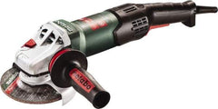 Metabo - 5" Wheel Diam, 10,000 RPM, Corded Angle & Disc Grinder - 5/8-11 Spindle, 120 Volts, 14.6 Amps - Americas Tooling