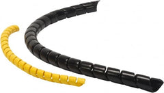 Atlantex - 5" ID Black Spiral Guard Wrap for Hoses - 30' Long, -60 to 175°F - Americas Tooling