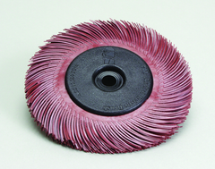 6 x 1" - 220 Grit - Ceramic - Radial Bristle Brush - Americas Tooling