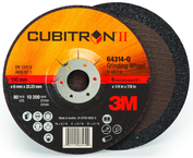 9 x 1/4 x 5/8 Type 27 Q/C Depressed Center Wheel-Cubitron II - Americas Tooling