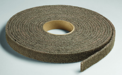 2'' x 30 ft. - Grade A Medium Grit -ium Grit - Scotch-Brite Cut & Polish Non Woven Abrasive Roll - Americas Tooling