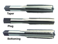 3 Piece M20x2.50 D7 4-Flute HSS Hand Tap Set (Taper, Plug, Bottoming) - Americas Tooling