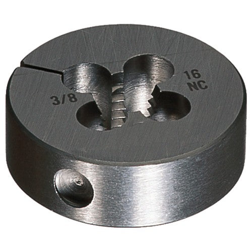 M10x1.5 1″ OD 710M HSS Round Adjustable Die - Metric - Exact Industrial Supply