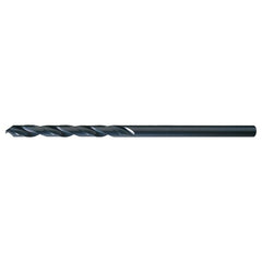 #60 RHS / RHC HSS 135 Degree Split Point NAS-Type Aircraft Extension Drill - Steam Oxide - Exact Industrial Supply