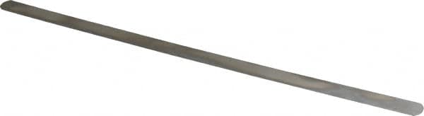 Precision Brand - 0.001 Inch Thick x 1/2 Inch Wide x 12 Inch Leaf Length, Parallel Feeler Gage - High Carbon Steel - Americas Tooling