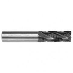 3/4" Dia. - 4" OAL - Bright CBD - Square End Roughing End Mill - 4 FL - Americas Tooling