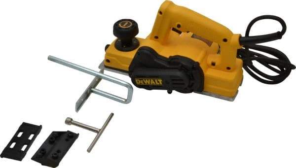 DeWALT - 120 and 240 Volt, 5.5 Amp, 17,000 RPM, Handheld Planer Kit - 1/16 Inch Depth of Cut, 3-1/4 Inch Wide - Americas Tooling