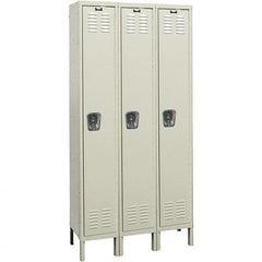 Hallowell - 3 Door, 1 Tier, Premium Wardrobe Lockers - Americas Tooling