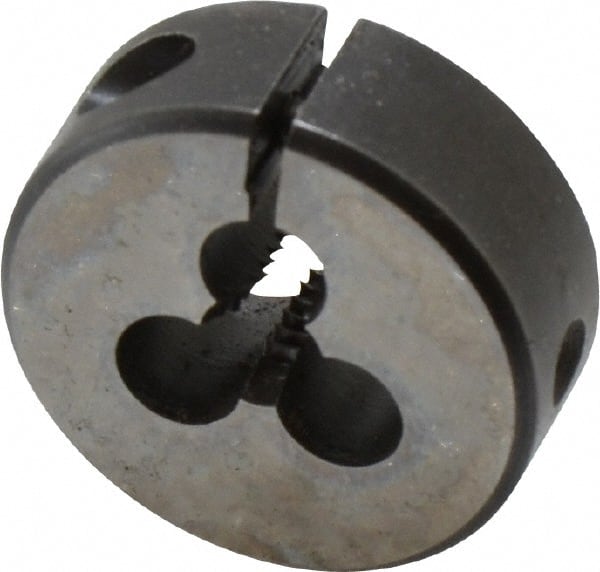 Cle-Line - #10-24 UNC High Speed Steel Round Adjustable Die - Americas Tooling