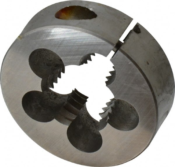 Cle-Line - 7/8-9 UNC High Speed Steel Round Adjustable Die - Americas Tooling