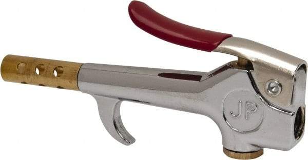 Value Collection - 200 Max psi Safety Booster Thumb Lever Blow Gun - 1/4 NPT, Chrome Plated Zinc - Americas Tooling