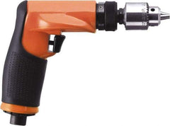 Cleco - 1/4" Keyless Chuck - Pistol Grip Handle, 600 RPM, 0.4 hp - Americas Tooling