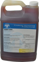 Master Fluid Solutions - Trim E906, 1 Gal Bottle Cutting & Grinding Fluid - Water Soluble, For Gear Hobbing, Heavy-Duty Broaching, Machining, Surface/Pocket/Thread Milling - Americas Tooling