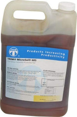 Master Fluid Solutions - Trim MicroSol 685, 1 Gal Bottle Cutting & Grinding Fluid - Semisynthetic, For Machining - Americas Tooling