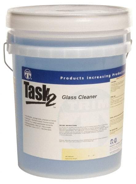 Master Fluid Solutions - 5 Gal Pail Glass Cleaner - 5 Gallon Water Based Cleaning Agent Glass Cleaner - Americas Tooling