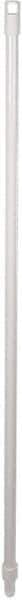 Remco - 61 x 1" Fiberglass Squeegee Handle - European Threaded Connection, White - Americas Tooling