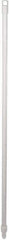 Remco - 61 x 1" Fiberglass Squeegee Handle - European Threaded Connection, White - Americas Tooling