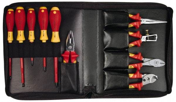 Wiha - 10 Piece Insulated Hand Tool Set - Comes in Tool Box - Americas Tooling