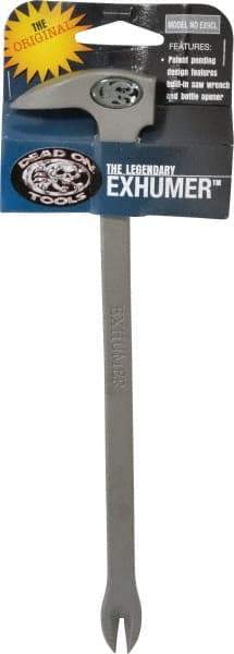 Dead On - 10-5/8" OAL Nail Puller - S-5 Grade Steel Invest Cast - Americas Tooling