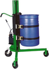 Valley Craft - 1,000 Lb Load Capacity, 30, 55 & 85 Gal Drum Lifter - For 30 Gal, 55 Gal & 85 Gal Drums - Americas Tooling