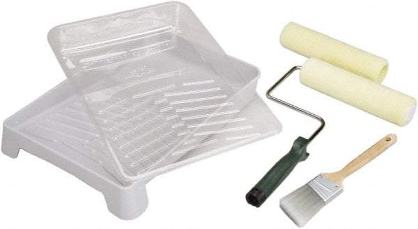 Ability One - Trim Paint Roller Kit - Includes Paint Tray, Roller Cover & Frame - Americas Tooling