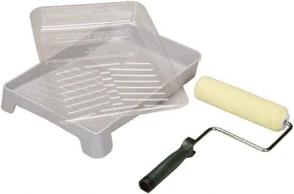 Ability One - Trim Paint Roller Kit - Includes Paint Tray, Roller Cover & Frame - Americas Tooling